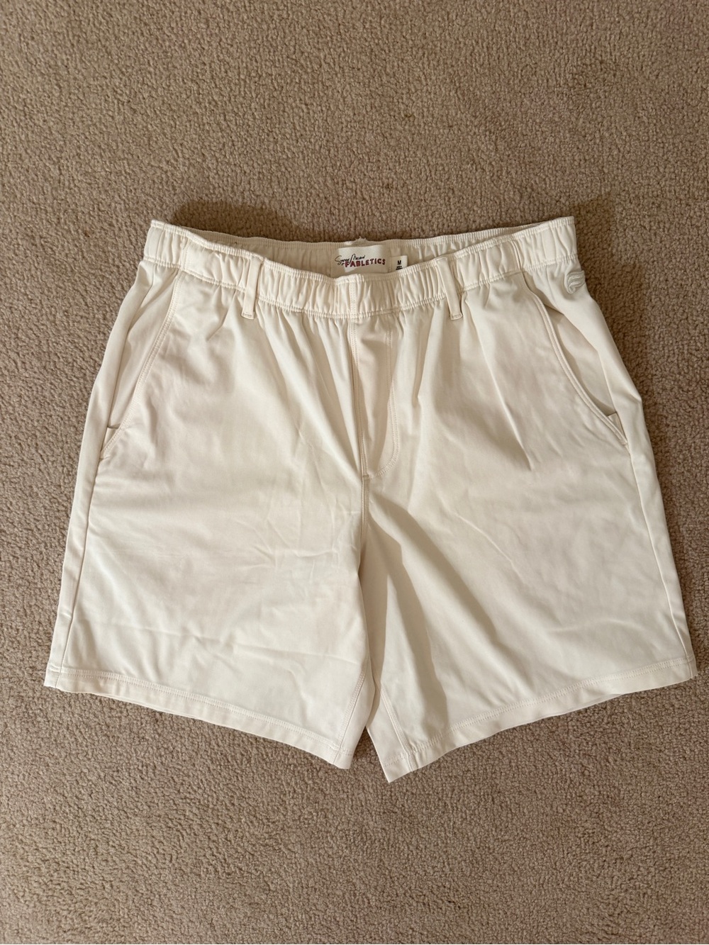 Malbon x Fabletics Bone Elastic-Waist Shorts